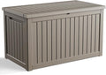 320 Gallon Large Outdoor Storage Box Waterproof, UV Resistant Resin Deck Box by KFY