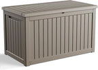 320 Gallon Large Outdoor Storage Box Waterproof, UV Resistant Resin Deck Box by KFY