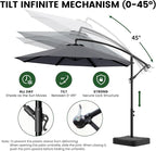 10FT Outdoor Patio Umbrella - Image 9