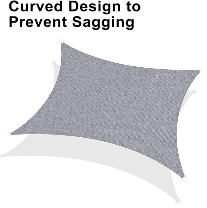 LOVE STORY Custom Size 7' x 15' Sun Shade Sail - Image 6
