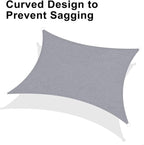 LOVE STORY Custom Size 8' x 15' Sun Shade Sail - Image 6