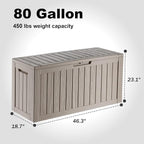 ROJIK Outdoor Storage Housing Deck Box - Image 2