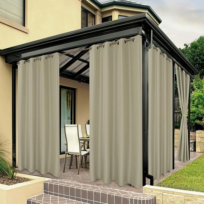 BONZER Outdoor Waterproof Curtains by Bonzer