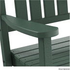 POLYWOOD Presidential Rocking Chair in Green - Image 6