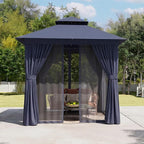 Aoxun 8x8FT Metal Frame Outdoor Gazebo - Image 7