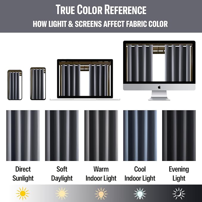 DIVA EN CAMINO DEC Outdoor Patio Curtain Waterproof Darkening Thermal Insulated - Image 6