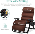 Best Choice Products Oversized Zero Gravity Chair, Folding Outdoor Patio - Image 6