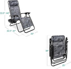 Best Choice Products Set of 2 Adjustable Steel Mesh Zero Gravity Lounge Chair - Image 3