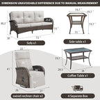 5 Piece Patio Furniture Set - Image 2
