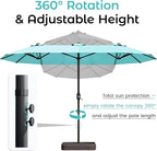 DomeShade 15ft Outdoor Umbrellas - Image 7