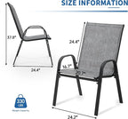 Patio Chairs Set of 4 - Image 2