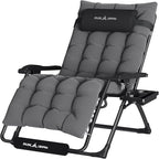 UDPATIO Oversized Zero Gravity Chair Patio Reclining Chairs by UDPATIO