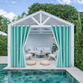 Waterproof Outdoor Curtain W84 x L120 by DivaenCamino
