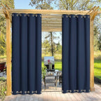 NICETOWN Gazebo Curtains Outdoor Waterproof & Windproof 95 inch Length by NICETOWN