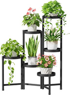 iDavosic.ly Plant Stand Indoor Outdoor, 6 Tier Metal Corner Shelf, Folding by iDavosicly