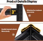 78''H Storage Shelves, Wood Garage Shelving, Adjustable Heavy Duty Shelving Unit - Image 3