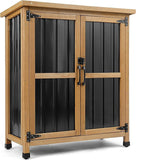 PetsCosset Small Weatherproof Outdoor Storage Cabinet by PETSCOSSET