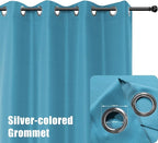 BONZER Outdoor Curtains for Patio Waterproof Thick | Privacy Grommet Light - Image 2