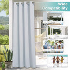 NICETOWN Outdoor Divider Patio Curtain Waterproof - Image 6