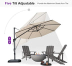 PURPLE LEAF Patio Umbrella - Image 7