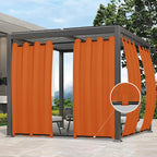 Easy-Going Outdoor Curtains for Patio 1 Panel, 54x120 inch, Weatherproof by Easy-Going
