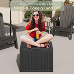 45 Gallon Outdoor Storage Box, All-Weather Deck Box - Image 6