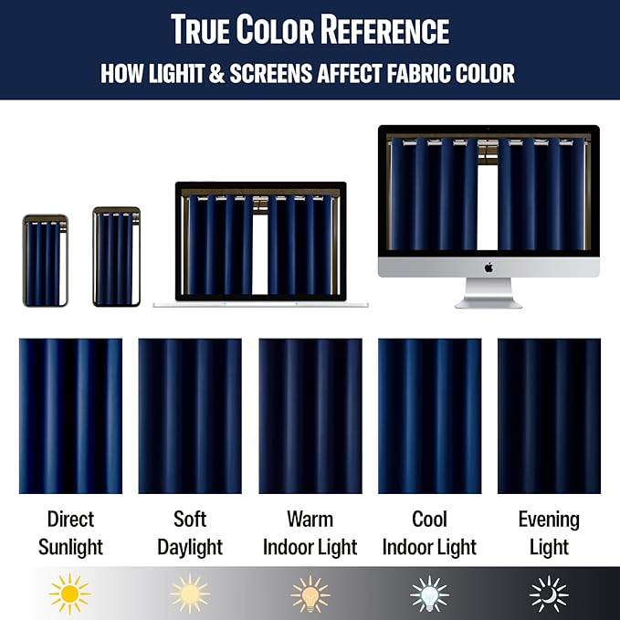 Waterproof Outdoor Curtain W105 x L95 - Image 6