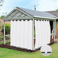 Easy-Going Outdoor Curtains for Patio 1 Panel, 110x84 inch, Weatherproof by Easy-Going
