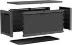 310 Gallon Lockable Outdoor Storage Box – Waterproof Resin Deck Box - Image 8