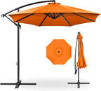 Best Choice Products 10ft Offset Cantilever Hanging Market Patio Umbrella by Unknown