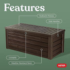 Keter Westwood 150 Gal Outdoor Storage Box - Image 4