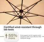 12ft Patio Cantilever Umbrella - Image 4