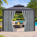 Waterproof Outdoor Curtain W105 x L108 by DivaenCamino