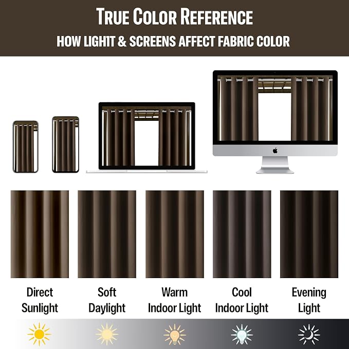 Water Proof Outside Curtains W84 x L84 - Image 6