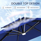 10x10 FT Outdoor Cantilever Patio Umbrella - Image 7