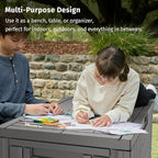 120 Gallon Resin Deck Box, Package Delivery Box - Image 8