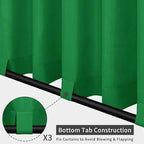 Easy-Going Outdoor Patio Curtains 2 Panels, 54x120 inch, Porch and Pergola - Image 3