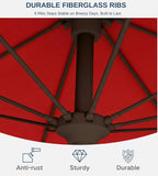 10FT Patio Umbrella, Outdoor Umbrella - Image 3