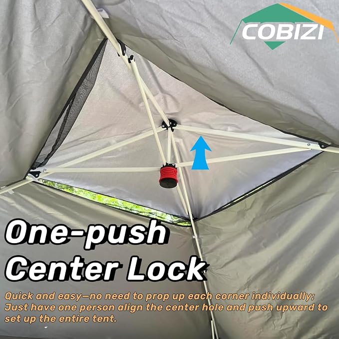 COBIZI 12x12 FT Pop up Gazebo on Clearance Canopy Tent, Carpas para Patio - Image 2