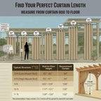 Waterproof Outdoor Curtain W84 x L120 - Image 3