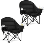 Oversized Camping Chair for Adults 2 Pack by PUVASIA