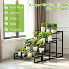 VyGrow Plant Stand, 4 Tier Widened Stackable Tiered Plant Stand, Upgraded - Image 6