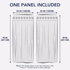 PureFit Outdoor Curtains for Patio Waterproof Weatherproof Outside Curtains | - Image 6