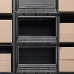 Gracious Living 4 Pack Light Duty Storage Shelves, Knect-A-Shelf 4-Shelf - Image 5