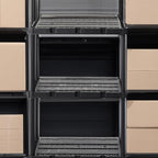 Gracious Living 2 Pack Light Duty Storage Shelves, Knect-A-Shelf 4-Shelf - Image 5