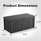 ROJIK Outdoor Storage Housing Deck Box - Image 2