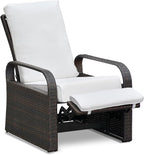 Outdoor Wicker Recliner Chair - Image 9