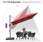 PURPLE LEAF Outdoor Umbrella - Image 6