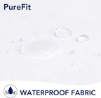 PureFit Outdoor Curtains for Patio Waterproof Weatherproof Outside Curtains | - Image 2