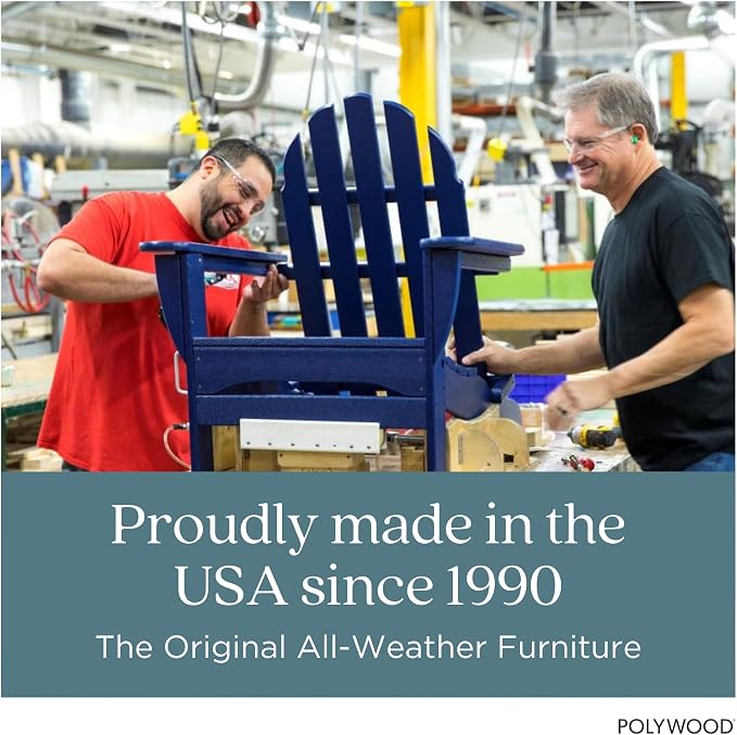 POLYWOOD Presidential Rocking Chair in Mahogany - Image 8